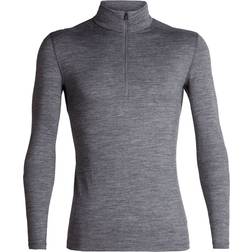 Icebreaker Merino 200 Oasis Long Sleeve Half Zip Thermal Top Men - Gritstone Heather