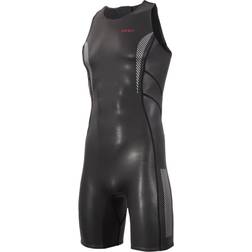 Zone3 Kneeskin Muta Corta in Neoprene, Nero, Uomo