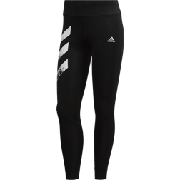 Adidas Own The Run 3-Stripes Fast Tights Women - Black