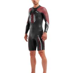 2XU Pro-Swim Run Pro Wetsuit Black/Red, Male, Vaatteet, uimavaatteet, Uima, Musta/Punainen