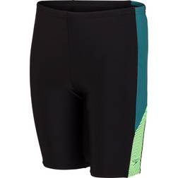 Speedo Boy's Dive Jammer - Black/Green/Green (812873G029)
