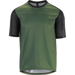 Assos Short Sleeve Trail Jersey Men - Mugo Green