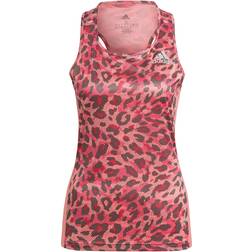 Adidas Fast Primeblue Tank Graphic - Hazy Rose/Multicolor