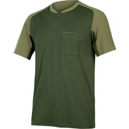 Endura GV500 Foyle T Cycling Jersey Men - Olive Green