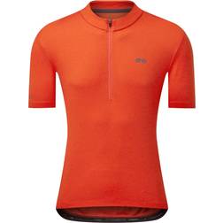 Dhb 1/4 Zip Short Sleeve Jersey Men - Fiery Red