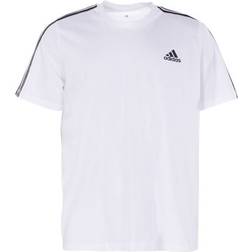 Adidas Essentials 3-Stripes T-shirt - White/Black