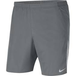 Nike Dri-Fit Running Shorts Men - Smoke Grey/Lt Smoke Grey/Reflective Silver