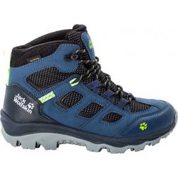 Jack Wolfskin Vojo Texapore Mid K - Dark Blue/Lime