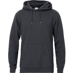 Colorful Standard Men's Organic Popover Hoodie - Lava Grey