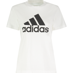 adidas Women's Essentials Logo T-shirt - White/Black