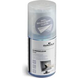 Durable ScreenClean Cleaning Spray with Cloth 200ml