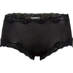 Damella Silk Brief - Zwart Zijde