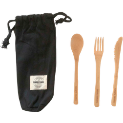 Yummii Yummii Bamboo Cutlery Set 3pcs