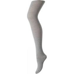 mp Denmark Wool/Cotton Plain Tights - Gray (327-491)