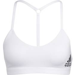 Adidas All Me Light Support Training Bra - White/Black