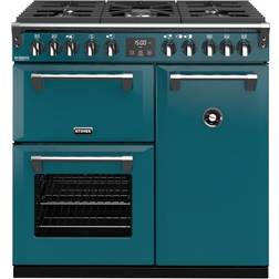 Stoves DX S900DF Kingfisher Teal Blue