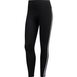 Adidas Believe This 2.0 3-Stripes 7/8 Legging - Black/White
