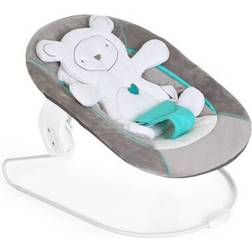 Hauck Sdraietta Neonato Alpha Bouncer 2in1, Compatibile con Seggioloni Alpha Plus e Beta Plus Sdraietta Neonati da 0 Mesi fino a 9 Kg, con Riduttore di Seduta e Funzione Dondolo Beige