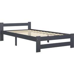 vidaXL Solid Pine 55cm Sängram 90x200cm