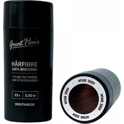 Great Hair Hårfibre Aske Brun 23g