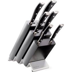 Wüsthof Classic Ikon 1090370601 Schälmesser, Santoku-Messer, Kochmesser, Universalmesser, Brotmesser