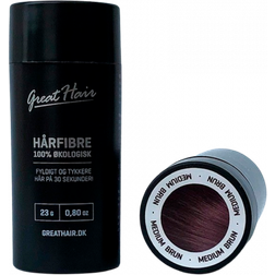 Great Hair Hårfibre Medium Brun 23g