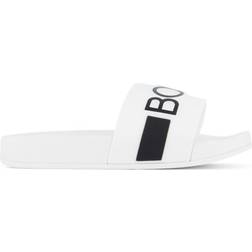 BOSS by Hugo Boss Logo Slide Sandal - White