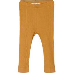 Name It Rib Leggings - Yellow/Spruce Yellow (13183232)