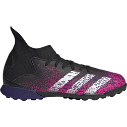 adidas Predator Freak .3 TF Jr- Core Black/Cloud White/Shock Pink