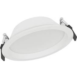 LEDVANCE Dl Alu Dn 200 25W 4000K Ceiling Flush Light 21.5cm