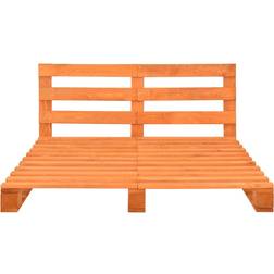 vidaXL Pallet 65cm Sängram 120x200cm