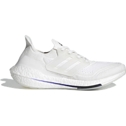 Adidas Ultraboost 21 Primeblue Shoes - Non Dyed/Cloud White/Cream White