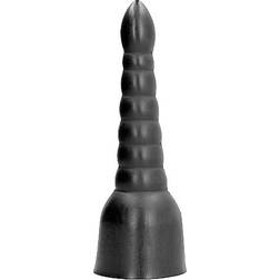 All Black Status Dildo 34 x 11 cm