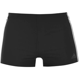 Adidas 3-Stripes Zwemboxer - Black/White