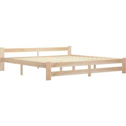 vidaXL Solid Pine 55cm Sängram 200X200cm