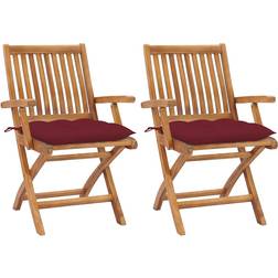 vidaXL 3062430 2-pack Sedia da giardino per pranzo