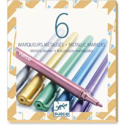 Djeco Marqueurs Métalliques 6-pack