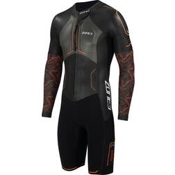 Zone3 Traje de neopreno Evolution Swimrun negro naranja M-L Black