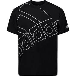 adidas Giant Logo T-shirt Unisex - Black/White