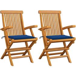 vidaXL 3062490 2-pack Trädgårdsmatstol
