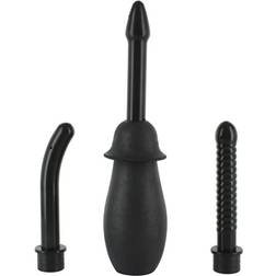 Seven Creations Anal Douche Kit Black Negro