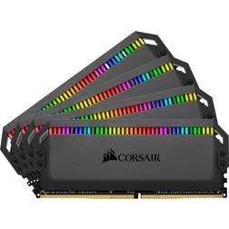 Corsair 32GB (4 x 8GB) Dominator Platinum RGB, DDR4 3600MHz, CL18, 1.35V, musta