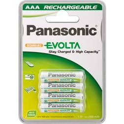 Panasonic 4 Batterie Ricaricabili Ministilo 800mAh