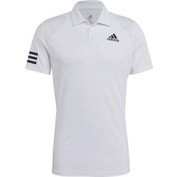 Adidas Club 3-Stripes Polo Shirt Men - White/Black