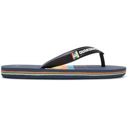 Quiksilver Youth Molokai Slab - Black/Blue/Blue