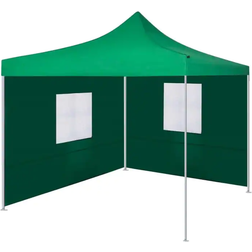 vidaXL Foldable Party Tent Pop-up with 2 Side Walls