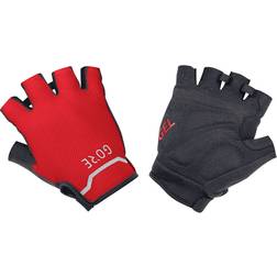 Gore C5 Short Gloves Unisex - Black/Red