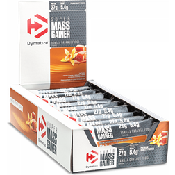 Dymatize Super Mass Gainer Bar Vanilla Caramel Fudge 90g 10 st