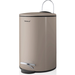 Blomus Tubo Afvalemmers Taupe H 24.5cm Ø 17cm 3l