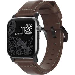 Nomad Cinturino Tradizionale Per Apple Watch 40mm-38mm Pelle Marrone Rustica